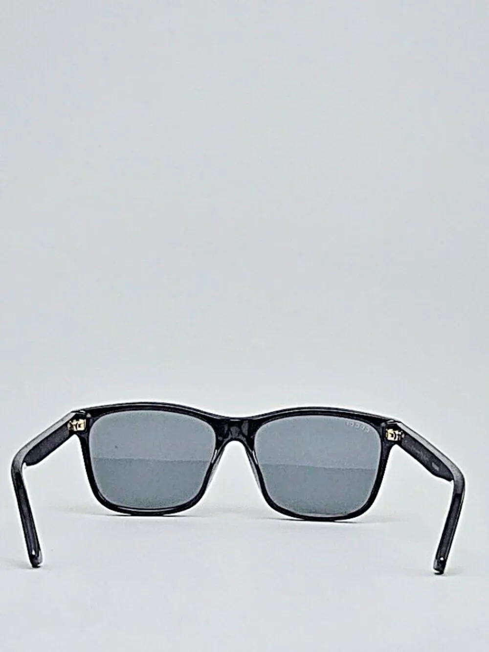 Gucci GG0746SA Black Square Sunglasses Gray Lenses 57-16-150